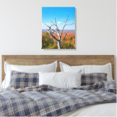 Herfst uitzicht op Mount Bohemia Canvas Afdruk (Insitu (Slaapkamer))