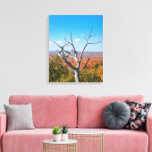 Herfst uitzicht op Mount Bohemia Canvas Afdruk (Insitu (Woonkamer))