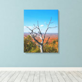 Herfst uitzicht op Mount Bohemia Canvas Afdruk (Insitu (Houten vloer))