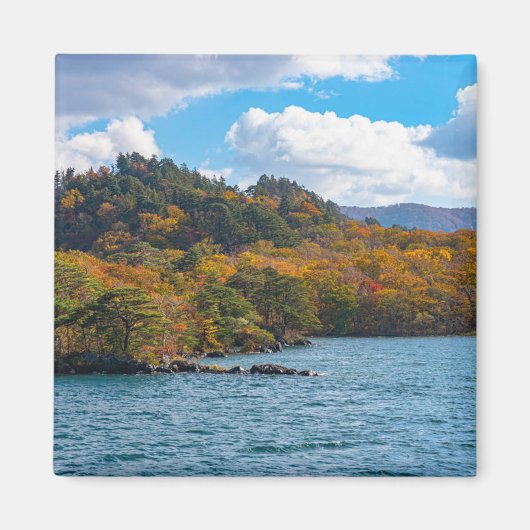 Herfst Uitzicht rond Towada Japan Magneet (Voorkant)