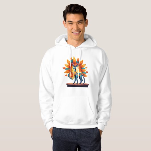 Herfst Unique Alebrije Hoodie (Voorkant volledig)
