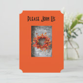 HERFST VAKANTIE UITNODIGING VOOR ALLE EVENEMENTEN (Staand voorkant)