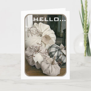 HERFST/VALLEIJAARS ALGEMENE UITNODIGINGSKAART VOLW FEESTDAGEN KAART