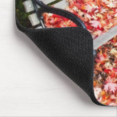 Herfst vallend blad natuur muismat (Hoek)