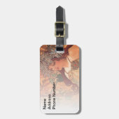 Herfst van Alphonse Mucha Bagagelabel (Voorkant verticaal)