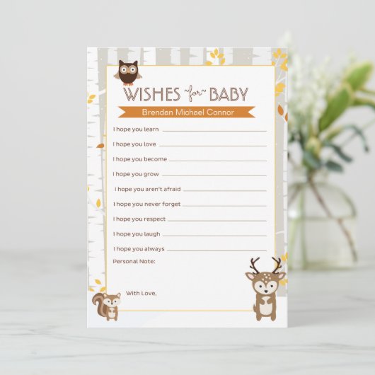 Herfst van bossen/wintergewas voor de Kaart van Ba (Staand voorkant)