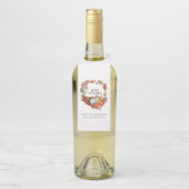 Herfst van cornucopie Botanische Thanksgiving Flessenhanger (Op fles)