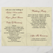 herfst van cranberry leaf herfst herfstbruiloft (Achterkant)