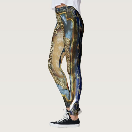  herfst van de barokjeskruid leggings (Links)