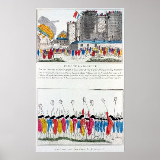 Herfst van de Bastille Poster (Voorkant)