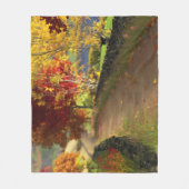 Herfst van de Glen Fleece Blanket Deken (Voorkant)
