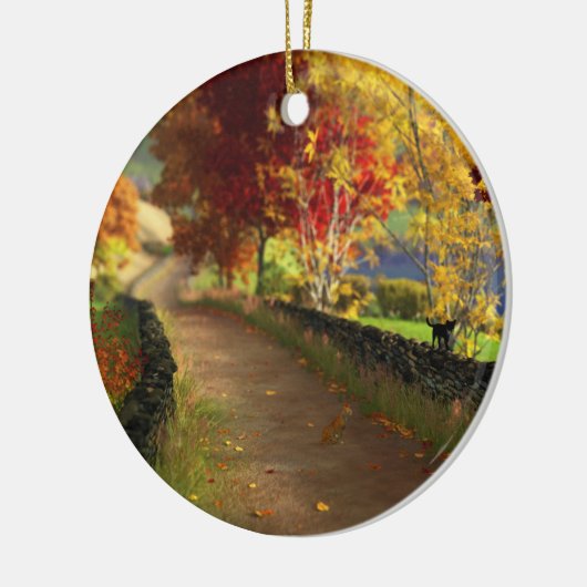 Herfst van de Glen Ornament (Links)