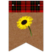 Herfst van de herfst Bride Rustic Vlaggetjes (Eerste vlag)