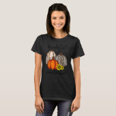 Herfst van de hoffelijke grateful Blessed Leopard  T-shirt (Voorkant volledig)