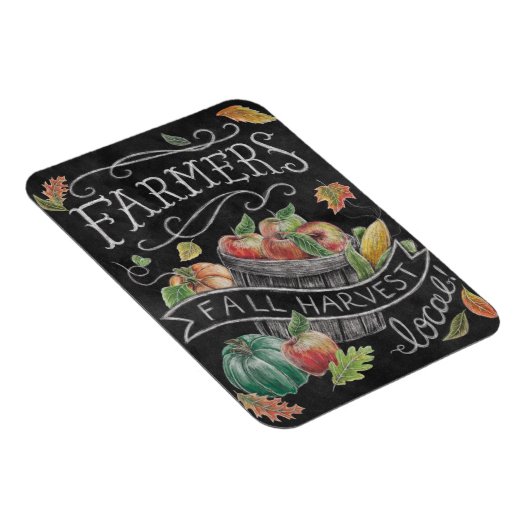 Herfst van de landbouwer Harvest Chalkboard Magneet (Rechterzijde)