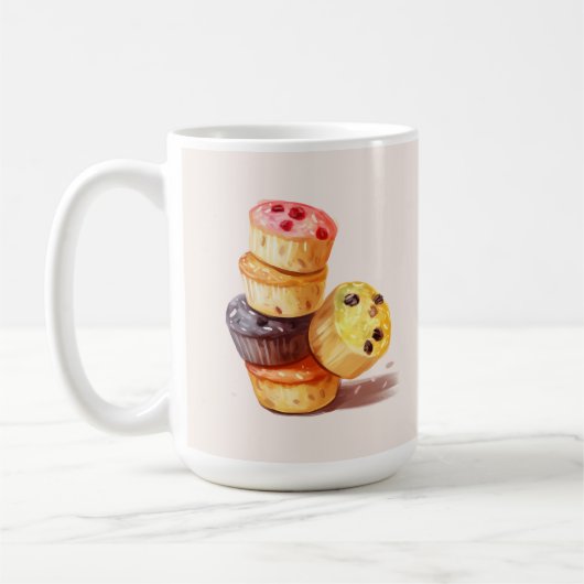 Herfst van de Muffin Tower Koffiemok (Links)