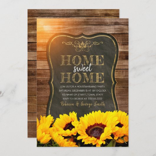 Herfst van de partij die de opwarming van de aarde kaart (Voorkant / Achterkant)