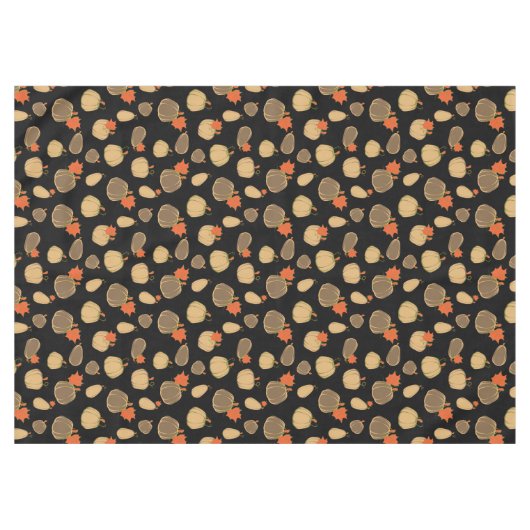 Herfst van de pompoenoogst Halloween Tablecloth Tafelkleed (Voorkant (Horizontaal))