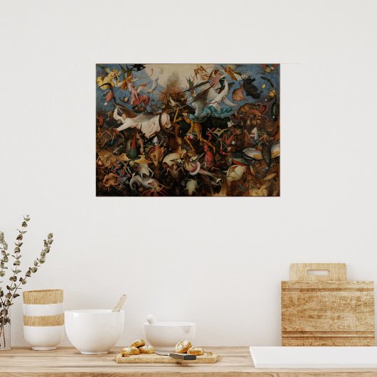 Herfst van de Rebel Angels door Pieter Bruegel Poster (Keuken)