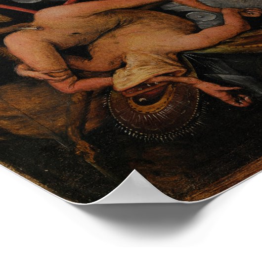 Herfst van de Rebel Angels door Pieter Bruegel Poster (Hoek)