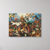 Herfst van de Rebel Angels | Pieter Bruegel, Ouder Canvas Afdruk (Voorkant)