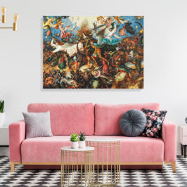 Herfst van de Rebel Angels | Pieter Bruegel, Ouder Canvas Afdruk