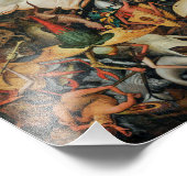 Herfst van de Rebel Angels | Pieter Bruegel, Ouder Foto Afdruk (Hoek)