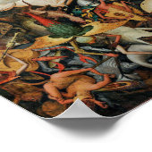 Herfst van de Rebel Angels | Pieter Bruegel, Ouder Poster (Hoek)