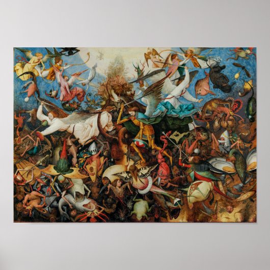 Herfst van de Rebel Angels | Pieter Bruegel, Ouder Poster (Voorkant)