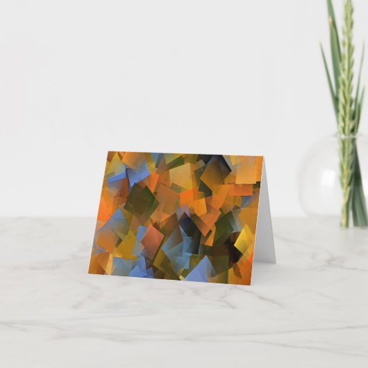 Herfst van de rivier.... kaart (Voorkant)