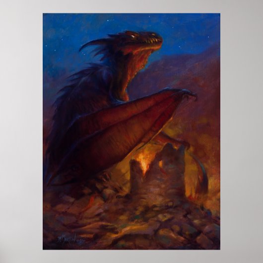 Herfst van de Rode Koning Poster (Voorkant)