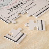  Herfst van de Romeinse Rijk Kaart (1901) Legpuzzel (Zijkant)