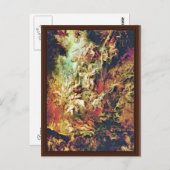 Herfst van de schade van Rubens Peter Paul Briefkaart (Voorkant / Achterkant)