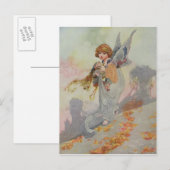 Herfst van de seizoenen briefkaart (Voorkant / Achterkant)