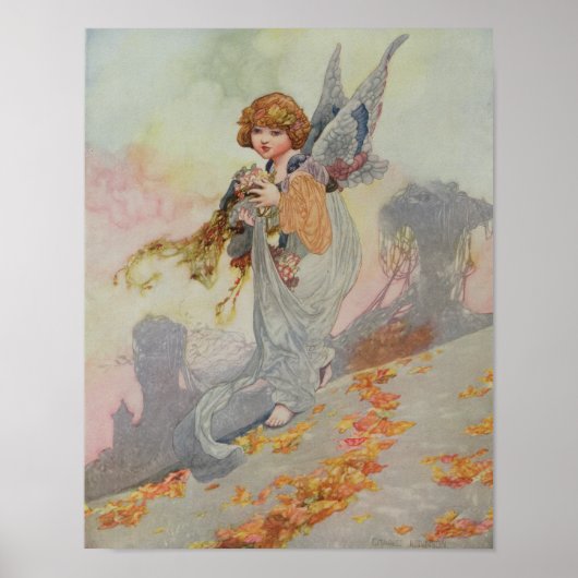 Herfst van de seizoenen poster (Voorkant)