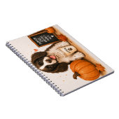 Herfst van de Springer Spaniel Notitieboek (Rechterzijde)