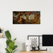 Herfst van de tuin van Eden door Michelangelo Poster (Thuiskantoor)