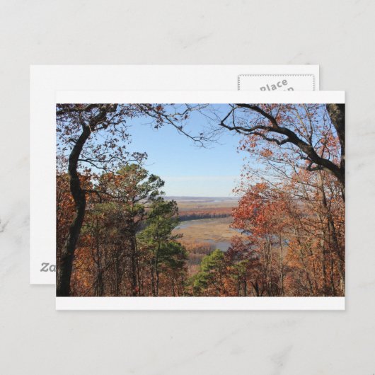 Herfst van een heupriem briefkaart (Voorkant / Achterkant)