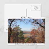 Herfst van een heupriem briefkaart (Voorkant / Achterkant)