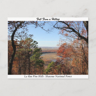 Herfst van een heupriem briefkaart