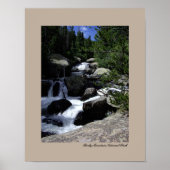 Herfst van het nationale park Rocky Mountain Poster (Voorkant)