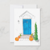 Herfst van Home Notecards Bedankkaart (Voorkant)