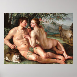 Herfst van Man - Hendrick Goltzius Fine Art Poster