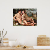 Herfst van Man - Hendrick Goltzius Fine Art Poster (Keuken)