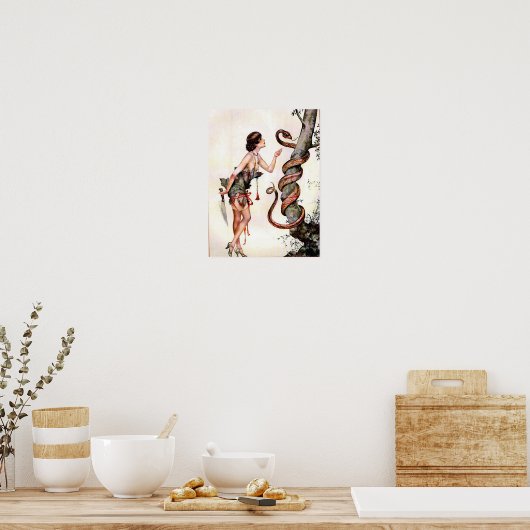 Herfst van Man - Satan Poster (Keuken)