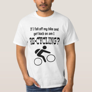 Herfst van mijn fiets zwart t-shirt