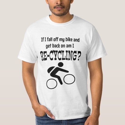 Herfst van mijn fiets zwart t-shirt (Voorkant)