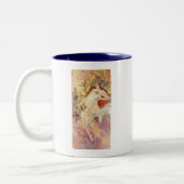 Herfst van Mucha Tweekleurige Koffiemok (Links)