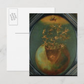 Herfst van Satan en de Rebel Angels uit de hemel Briefkaart (Voorkant / Achterkant)