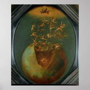 Herfst van Satan en de Rebel Angels uit de hemel Poster